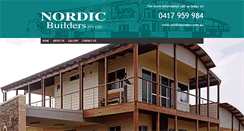 Desktop Screenshot of nordicbuilders.com.au